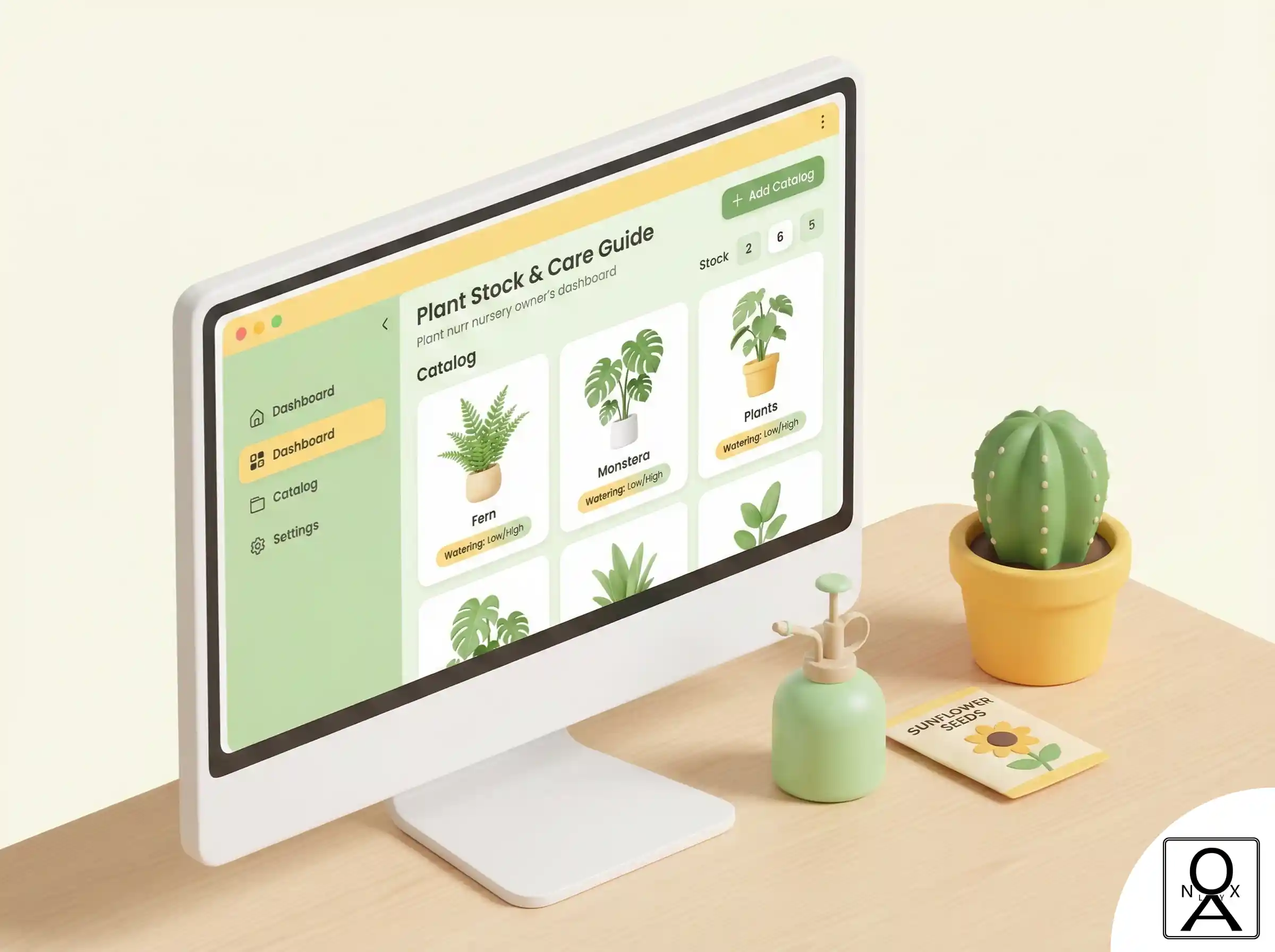 Plant Nursery Stock Dashboard