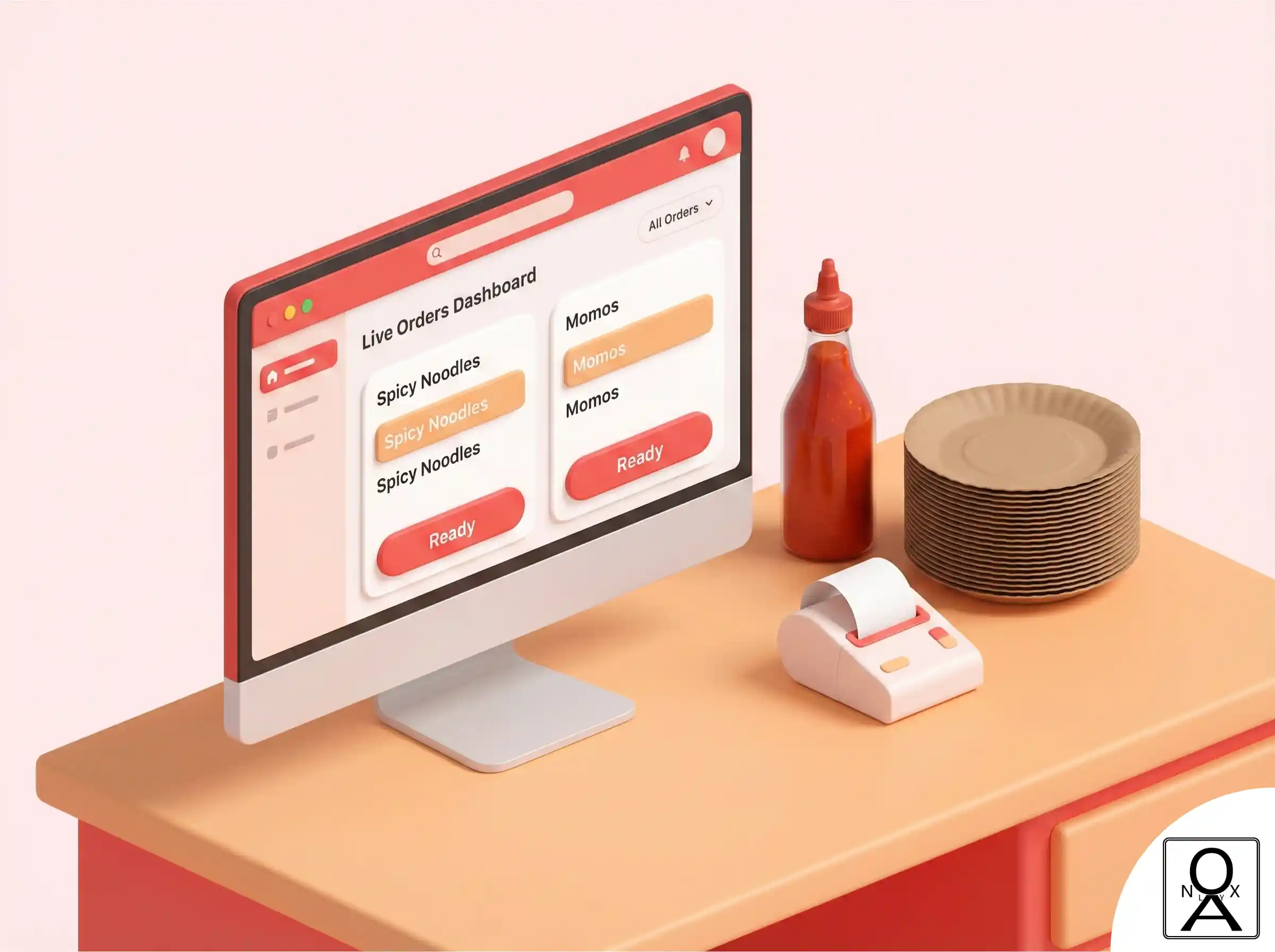 Street Food Order Tracking System
