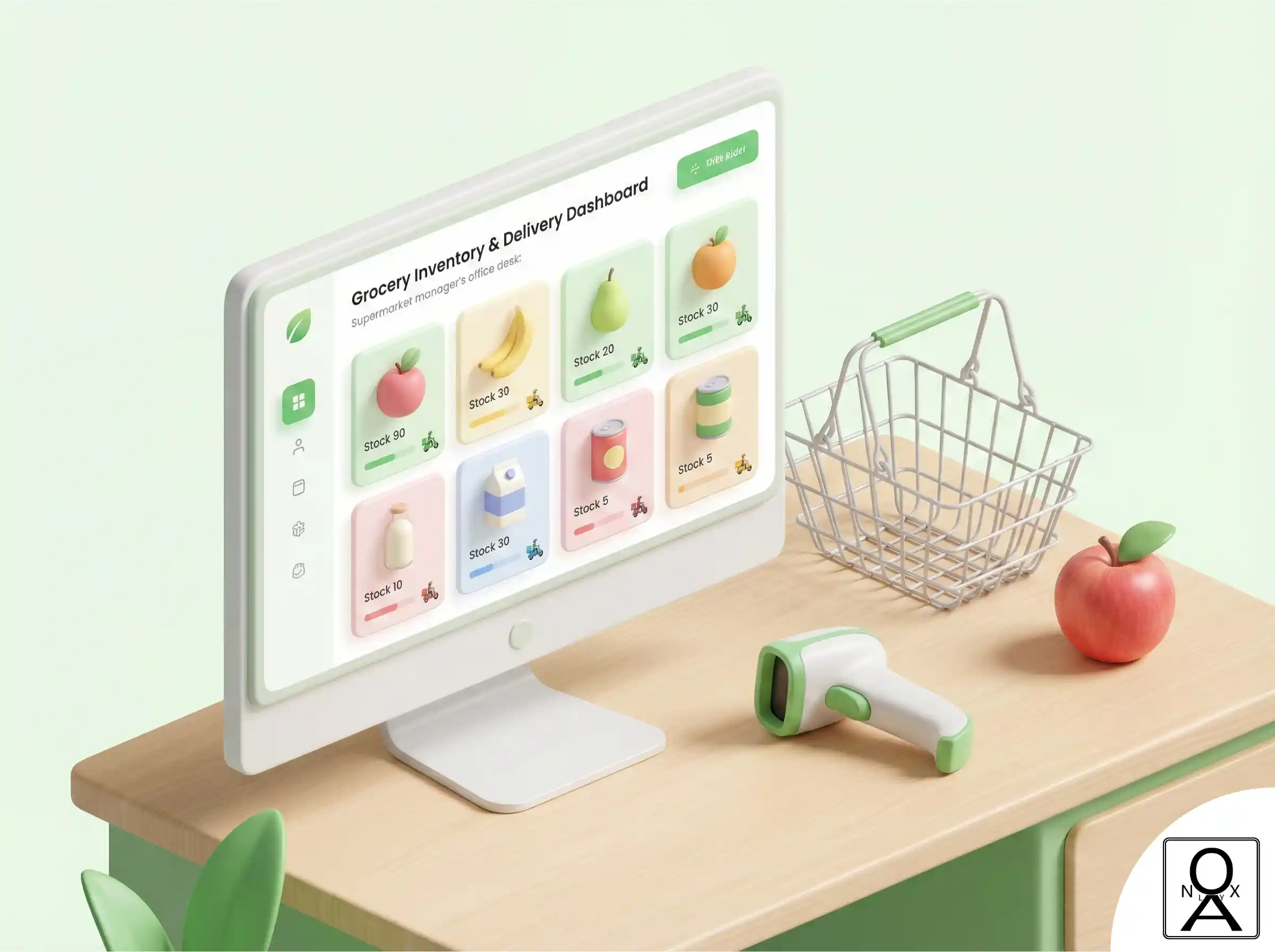 Supermarket Inventory Delivery Dashboard