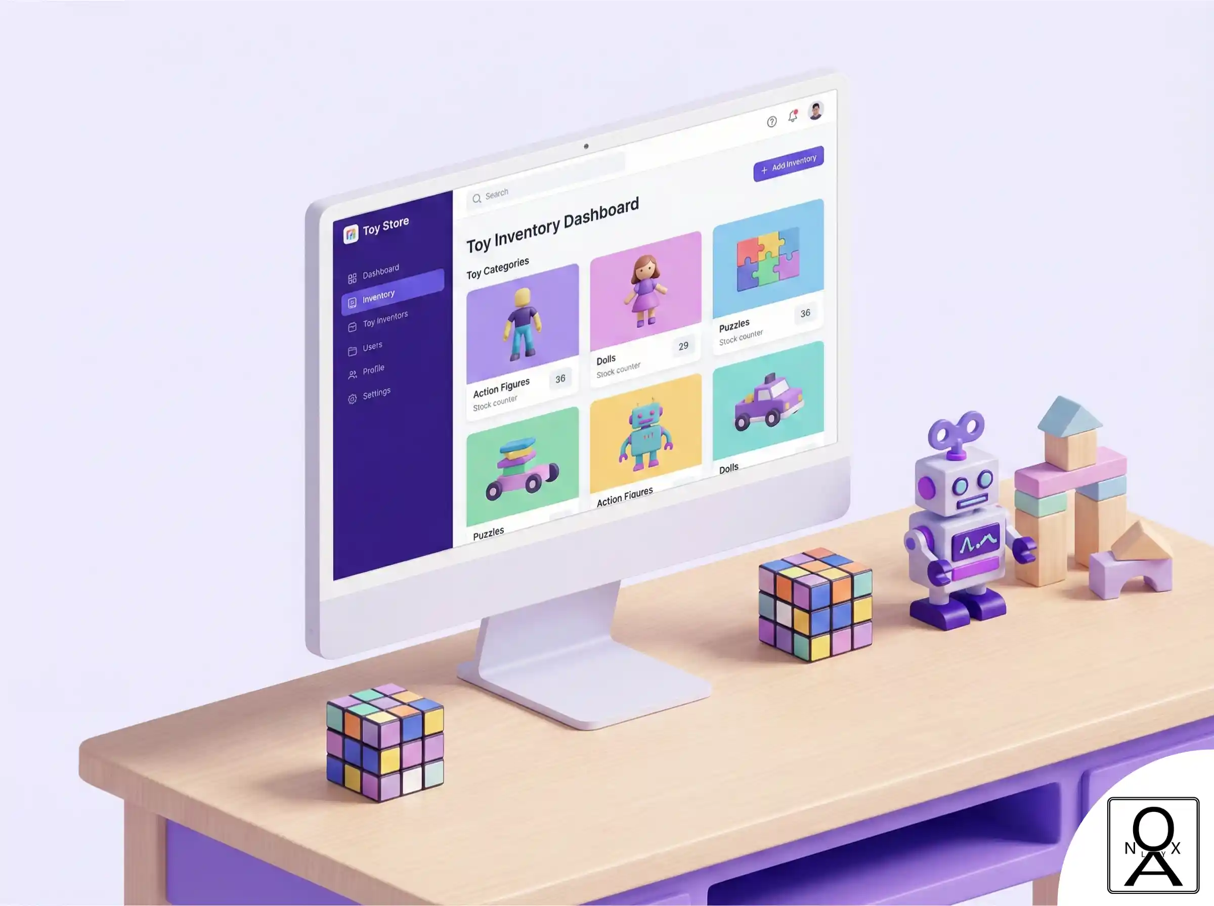 Toy Store Stock Management Desktop