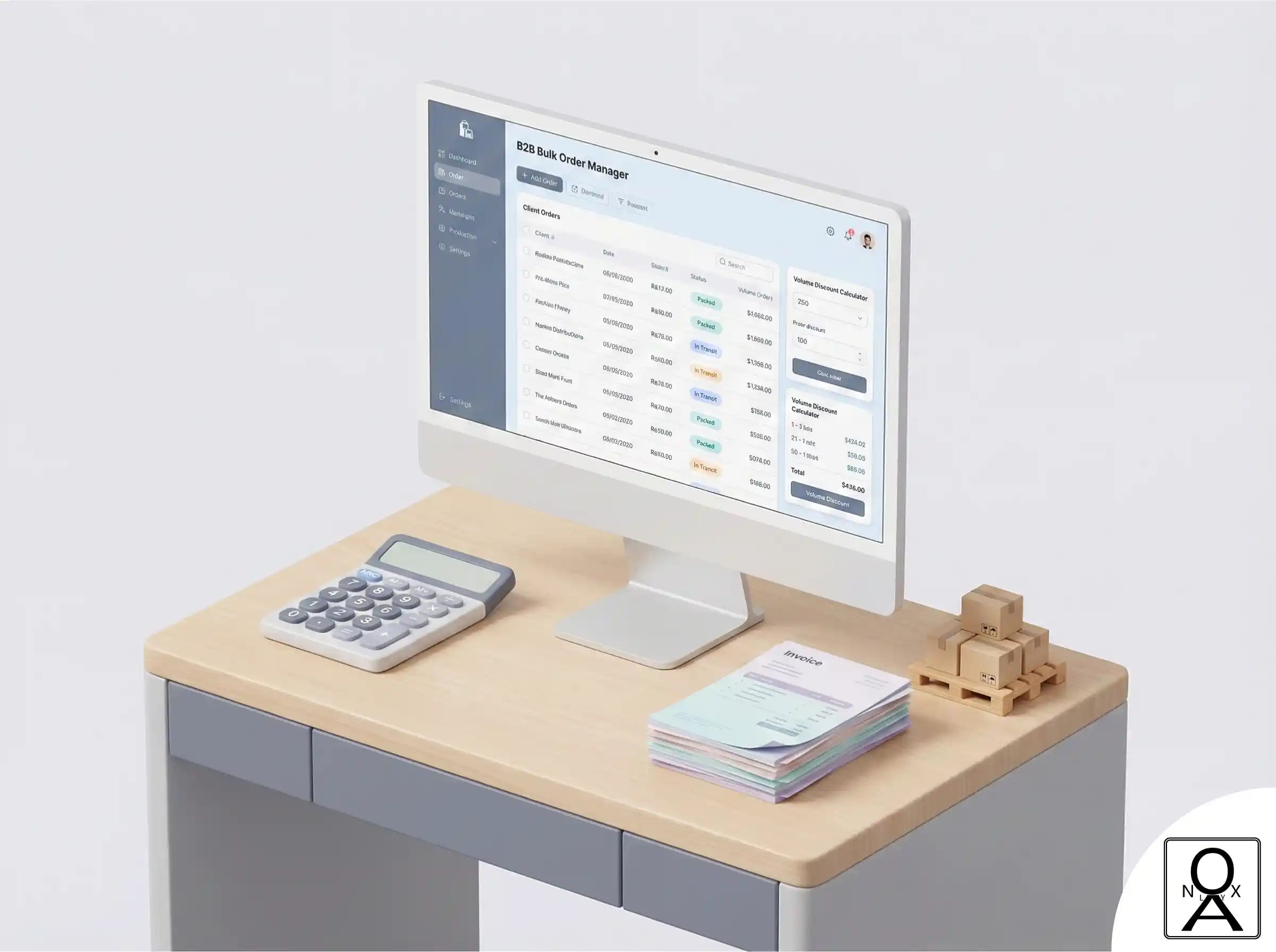 Wholesale Distribution Order Dashboard